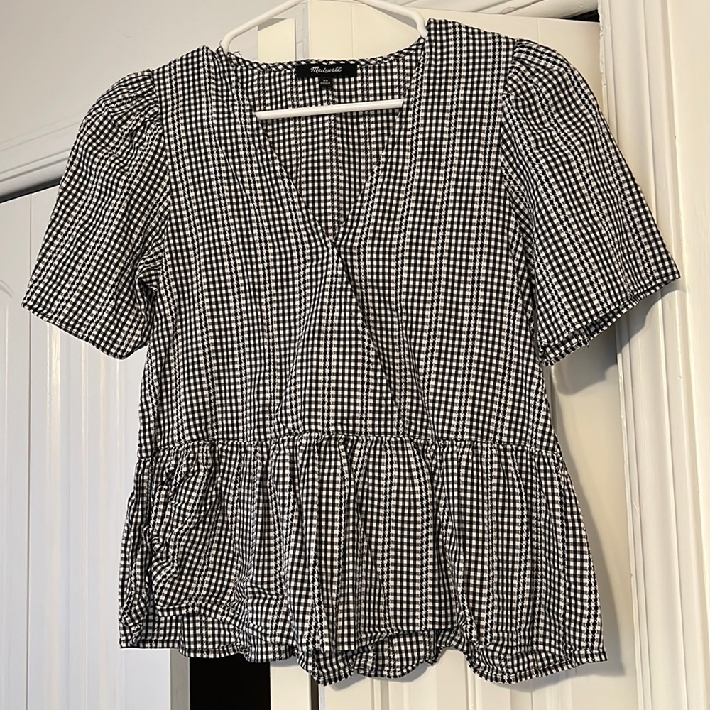 Madewell Peplum Top